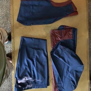 Reserve collection 3 pc suit by Jos A Bank blue